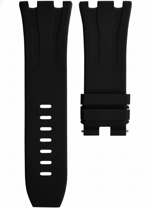 Audemars Piguet Compatible Rubber Strap - 30mm Heavy Quality Padded Watch Band