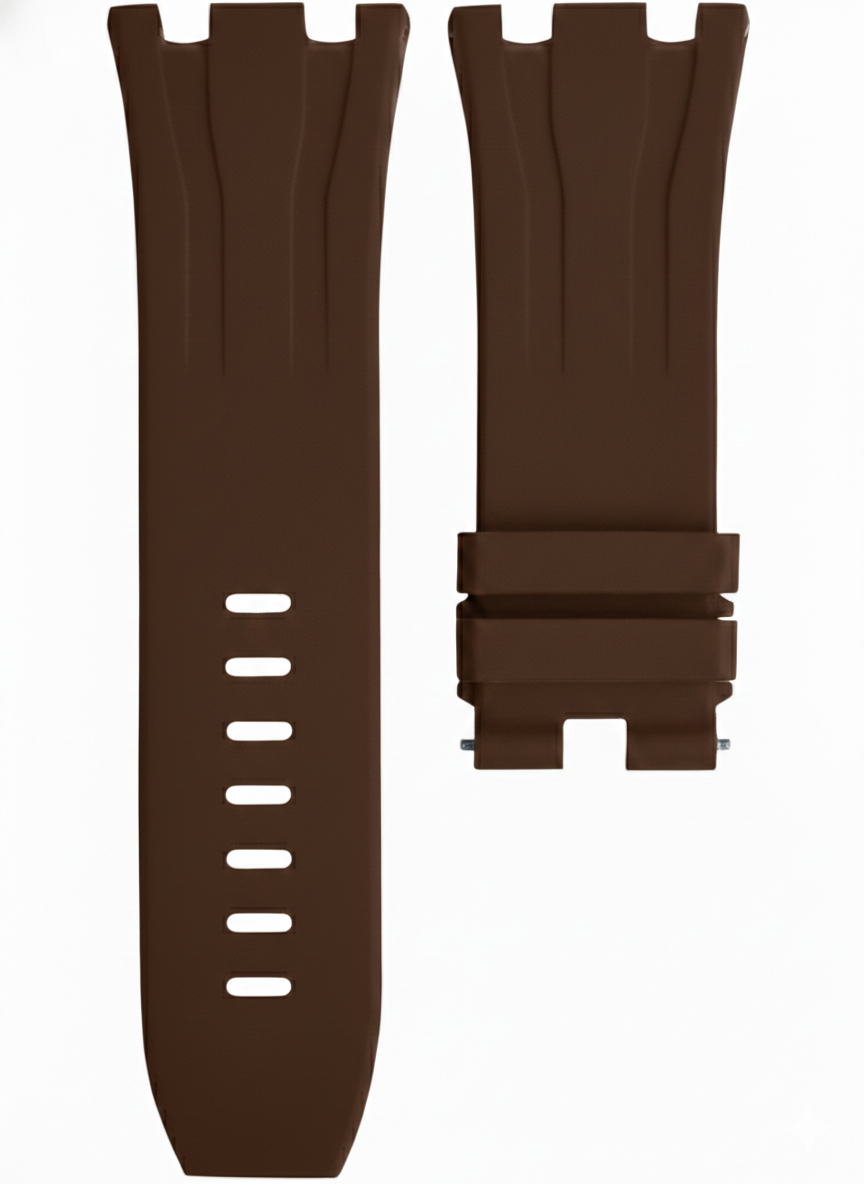 Audemars Piguet Compatible Rubber Strap - 30mm Heavy Quality Padded Watch Band