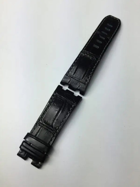 Audemars Piguet Black Compatible Leather Heavy Quality Watch Strap