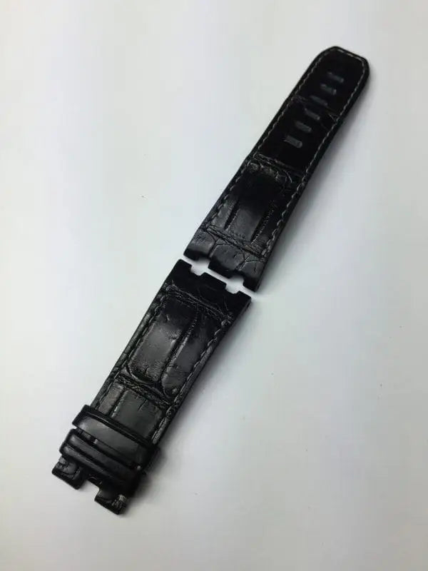 Audemars Piguet Black Compatible Leather Heavy Quality Watch Strap