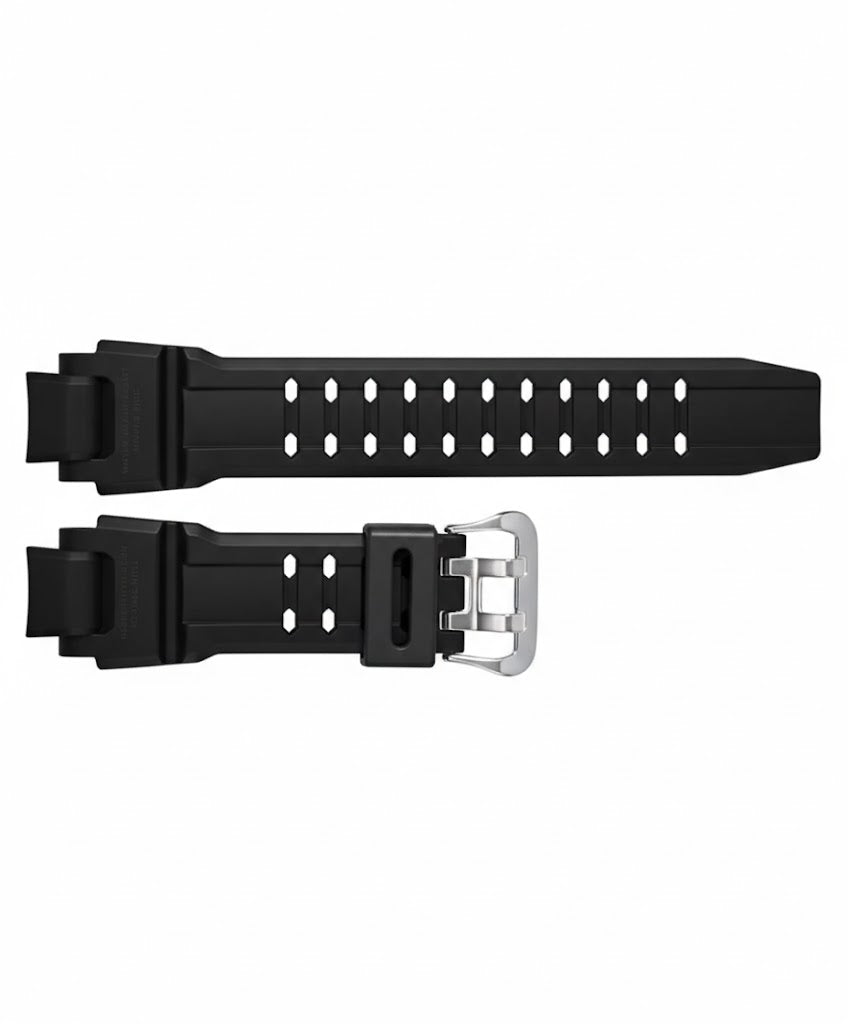 Casio Compatible Black Resin Strap for GA-1000 Series | G468 Stealth Edition